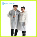 Poncho de pluie blanc 100% PVC transparent (RVC-128)